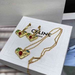 2022 New Designer Love Style Spice Girls Jewelry Set Accessories Necklace Earrings