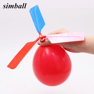 3pc palloncini in lattice per elicotteri aerei giocattoli per bambini regali di compleanno forniture per feste produzione di materiali di protezione ambientale 220815