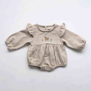 Autunno 2022 nuovi vestiti coreani per bambini tuta per bambini pagliaccetto carino neonate outfit vestiti per neonati G220510