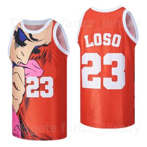 Film Summerime Shootout Loso Basketball Jerseys 23 Fabolous Hip Hop Rap Team Color Red For Sport Fani Oddychaj Hiphop University Pure Cotton Top/Good Man Sale