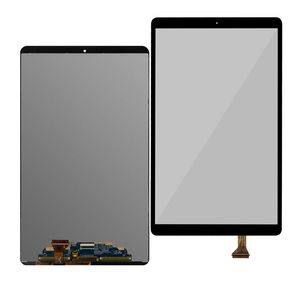 Original skärm för surfplatta PC Samsung Galaxy Tab A 10,1 tum T510 T515 TFT LCD -skärmar med med pekpanelen Digitizer Montering Bytesdelar ingen ram svart