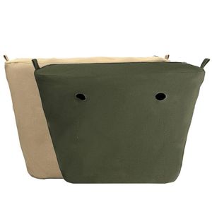 Borse da sera Mini formato classico Impermeabile Inserto in tela solida Fodera interna Tasca con cerniera per borsa Obag O Bag Borsa in siliconeSera