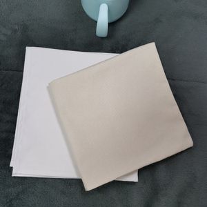 50x70 cm 100% di cuscinetti da tè in cotone panni per la stampa a schermo decorazione per la casa colore naturale/cuscinetto da cucina bianca ricamo da cucina