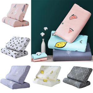 Cushion/Decorative Pillow Creative Soft Cases Slowly Rebound Memory Foam Space Neck Healthcare Cover Latex PillowcaseCushion/Decorative