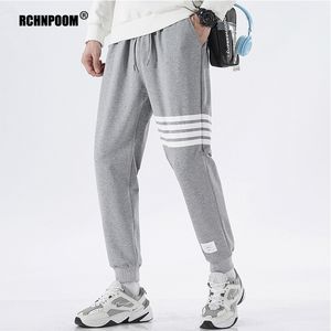 Casual Fashion Cargo Sweatpants Men Pants Korean Style Jogging Cotton Spring Pants Baggy Oversized Trousers Male Clothing