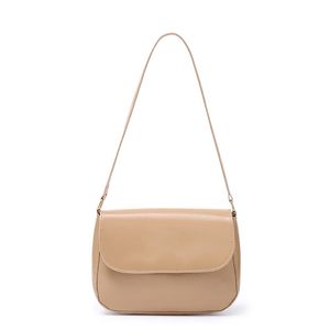 Bolsa de bolsa feminina de alta qualidade de couro genuíno com alça de ombro bolsas de metal de metal bolsa de crossbody saco de cheiro de caules handba