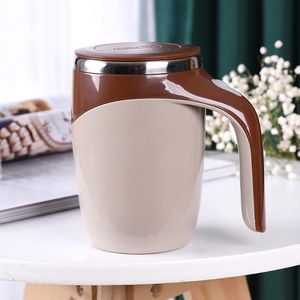 Lazy Coffee Stirring Cup Auto Magnetic Rotating Electric Milk Cup 304 Stainless Steel