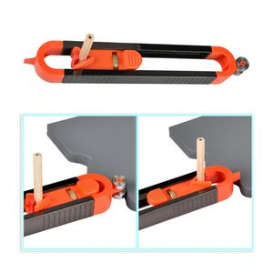 Versatile profilo di contorno calibro duplicatore forma misurazione copia estrattore pavimento piastrella posa tappeto taglio strumento di disegno