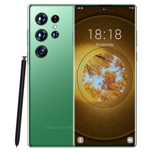 Telefone desbloqueado Android 7,3 polegadas de tela grande smartphone celular dupla célula SIM 7300mAh Mobile Smart 4G Face ID