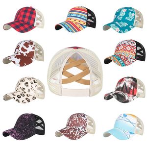 Il più nuovo cappello da baseball serpente stampa mucca berretti girasole leopardo berretto serape berretto moda cappelli cactus a strisce cappello da sole all'aperto