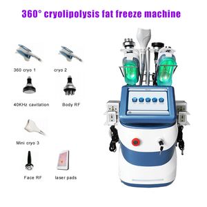 360 Kryolipolyse-Fettgefriermaschine Lipolaser abnehmen Kryotherapie Lipolaser Ultraschallkavitation RF-Schönheitsmaschine
