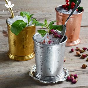 Mugs 400ml Stainless Steel Moscow Mint Mule Julep Cup Drink Tea Travel Mug For Cold And BeveragesMugs