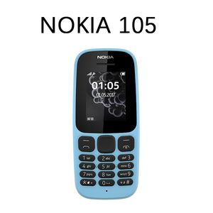 chridlen 노인을위한 원래 리퍼브 휴대폰 Nokia 105 gsm 2g