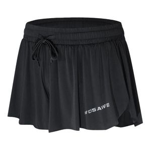 Salonowa spódnica potu Summer 2 w 1 Flow Shorts dla kobiet na siłownię jogi