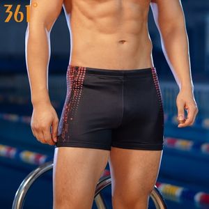 361 Men Swimwear Professional Chlorine Resistant Swimming Trunk for Men Swim Trunks Boys Swim Shorts Male Swimsuit 220509