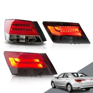 Bil LED bakljus Montering för Honda Accord 2008-2013 DRL Fog Parkering Reverse Lamp Dagtid Running Light