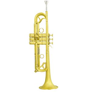 Yüksek dereceli orijinal pirinç renk cilalı trompet trompet enstrümanı