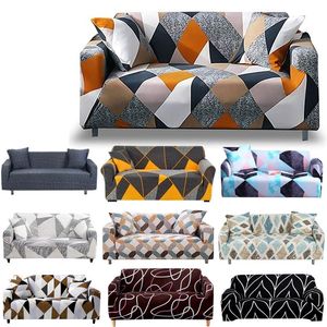 Elastische Sofabezug für Wohnzimmer Ecke Stretch Sofa Couchbezüge Schonbezug Stuhlschutz Handtuch Couchbezug 1/2/3/4 Sitzer T200601