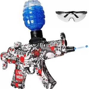전기 자동 젤 볼 블래스터 총 장난감 에어 권총 무기 CS 성인 소년 촬영을위한 야외 게임 에어로 소프트