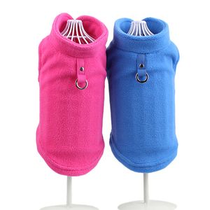 Dog Apparel Autumn & Winter Pet Dog Clothes Thickened Soft Fleece Coat Pullover Sweater Vest Jacket For Teddy Pug Bulldog Puppy YS0008