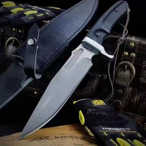 Novo lambert stallone mk8 tático faca de lâmina fixa 9cr18mov lâmina g10 maçaneta de sobrevivência de caça a camping knives reta ferramenta externa