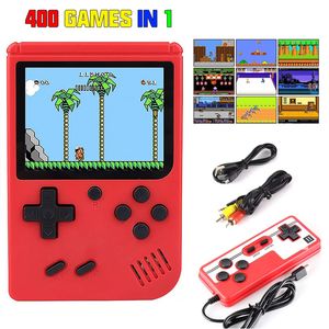 Mini Handheld Game Player Retro Game Console Player 400 в 1 играх ретро -видео консоль 8 -битная 3,0 -дюймовая коробка телевизионная консоль подарки дети дети