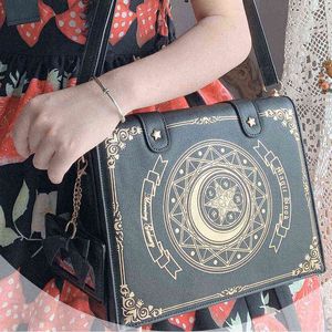 NXY School Bags Kawaii Japan estilo de alta qualidade Lolita JK Backpack Girl Students Magic Messenger Brethercase Bookbags 220802