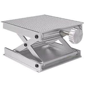 Träbearbetningsmaskiner Router Lifter Lab Supplies Justerbar Gravel Laboratorie Lift Platform Experiment Plate Table Manual Stand Stand