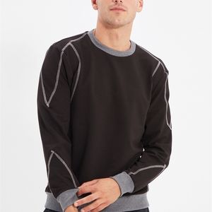 Trendyol Men 's Revation Fit Cyling Collar 긴 소매 스프레더 Sewn Sweatshirts TMNAW22SW0787 220406