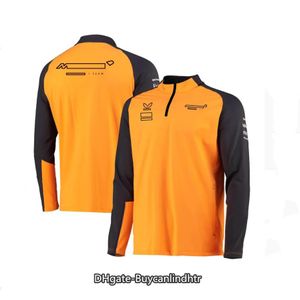 F1 hoodies Official Website Latest Gulf Classic Hoodie Mclaren Team Racing suit Cycling Jersey Autumn and Winter Sports Warm Long Sleeves Pullover