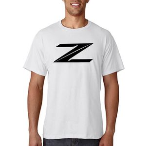 Camiseta 370z z símbolo de símbolo Carta de carro impresso Homem 100% algodão camiseta de manga curta camiseta machos roupas divertidas datsun plus size 220516