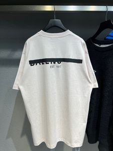 Herren Plus Tees Polos Rundes T-Shirt in Übergröße mit besticktem und bedrucktem Halsausschnitt im Polar-Stil für Sommerkleidung mit reiner Street-Baumwolle R34