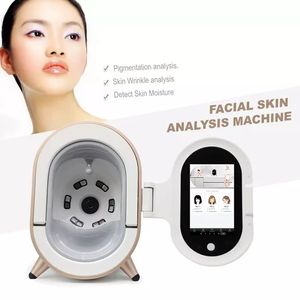 Skin Monitor Analyzer Tester 3D Digital Observer Facial Analys Machine Face Diagnosis System med 30 miljoner kliniska databas Magic Mirror Type till salu