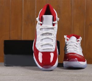 Wholesale top 11 Cherry mens Basketball shoes womens 11s White Varsity Red-Black Outdoor Sports Sneakers CT8012-116 With Original Box size us 7-13