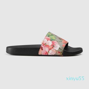 Luxurys Designers Sandali per uomo Donna Fashion Classic Floral Brocade Slides Flats Leather Rubber Heatshoes Piattaforma Infradito Gear asz1