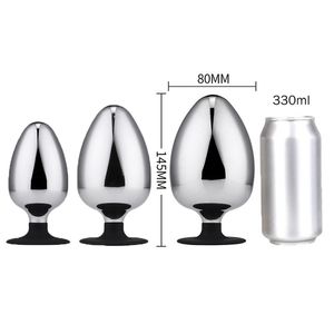 Massage massageie as bolas de bujão grande plugs grandes plugues de prostata Dilatador Viganal Buttplug Sex Toys for Adult Men Women Gay Products Shop