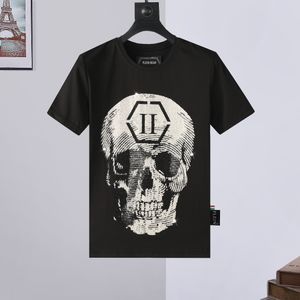 Plein Bear T-Shirt Herren Designer T-Shirts Rassonstone Skull Men T-Shirts Klassische hochwertige Hip Hop Streetwear T-Shirt Casual Top Tees PB 160622