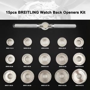 Repair Tools & Kits 15PCS Watch Back Opener Dies Kit Wrench Type Professional Case Cover Opene Close For Watchmakers Hele22