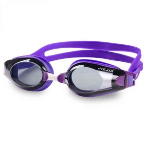 2022 جديد نظارات السباحة الكبار النظارات المسطحة الكلاسيكية للماء نظارات السباحة المضادة للضباب للسباحة نظارات السباحة G220422
