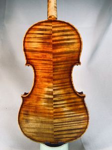 Cannon 1743! Büyük bir profesyonel violino! 100% Retro Yağı Vernik El Yapımı Cannon Keman 4/4 3/4 Ücretsiz Durumda Yay Aksesuarları