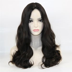 100 European Human Virgin Hair Jewish Wig #1b Silk Top Cuticle Aligned Lace Front Body Wave for White Woman Fast Express