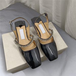 202222designer Классическая кусочка женские сандалии вечеринка моды моды танцевальная обувь Леди Сексуальные каблуки с размером коробки 35-40
