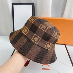 Projektant Flat Bucket Hat dla mężczyzn Kobiety Moda Letter Haft Haft Hafdery Hats Wysokiej jakości czapka baseballowa kapelusz słomy kapelusz