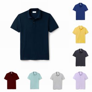 Herren Polos Sommer Krokodile Hemden Markenkleidung Baumwolle Kurzarm Business Design Top T-Shirt Lässig gestreift Designer Atmungsaktiv