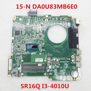 Motherboards Mainboard For Pavilion 15 15-N 15-F 14-N Laptop Motherboard DA0U83MB6E0 With SR16Q I3-4010U CPU DDR3 100% Full TestedMotherboar