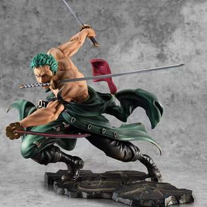 Anime Figur Roronoa Zoro Statue PVC Action Collection Modell Spielzeug Geschenk 10cm 220531