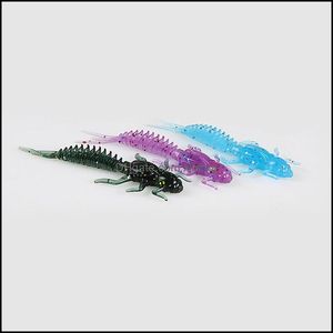 Wholesale jigging minnow resale online - Baits Lures Fishing Sports Outdoors Larva Soft Artificial Worm Sile Bass Pike Minnow Swimbait Jigging Plastic Drop Delivery Xl4Iw