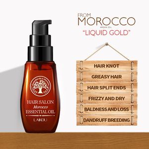 Olio essenziale per capelli di argan puro del Marocco da 40 ml per il trattamento multifunzionale del cuoio capelluto dei capelli 6 pezzi