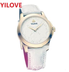 5A Qualidade Modelo Modelo Moda Lady Watches 38mm Casual Skeleton Women Women Wristwatch Letra de couro genuíno relógio de luxo de luxo Montres Ultra Thin Lady Wristwatches