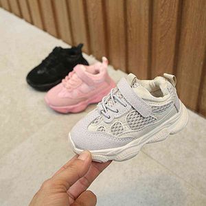 Sneakers dzieci oddychające dla dzieci chłopcy buty maluchowe niemowlęce buty do biegania miękkie dno wygodne sneaker g220517